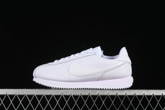 Nike Classic Cortez Leather Retro Running Shoes - FB6877-100