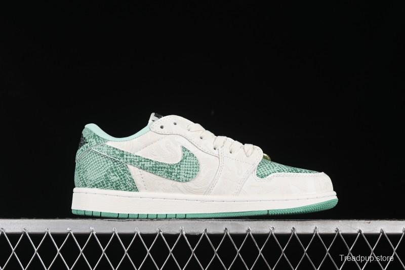 Nike Air Jordan 1 Low OG Retro Basketball Shoes Snake Year Limited Edition - HF3144-100