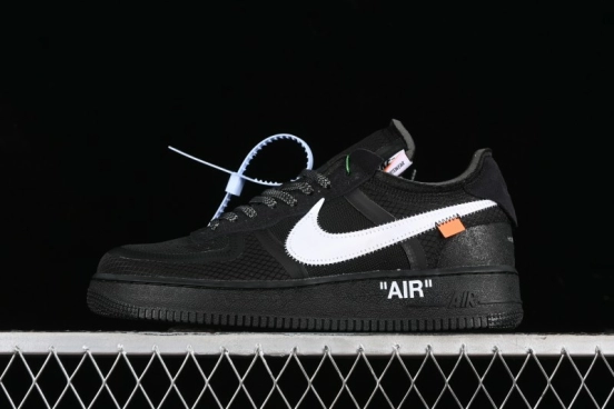 Nike Off White x Air Force 1 Low OW Transparent Black - AO4606-001