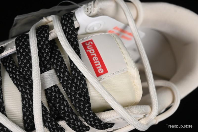 Nike SB Dunk Low Supreme Collaboration - Starry Night Black Engraving Anniversary High-End Custom Low-Top Casual Skate Shoes - JJ5688-108