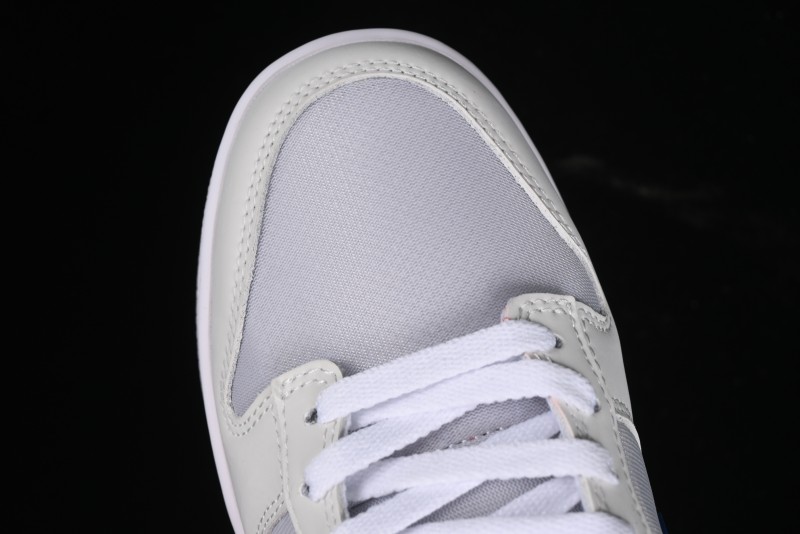 Nike Dunk Low SB Silver Surfer Skateboarding Shoes with Metallic Silver Upper - HF0391-001