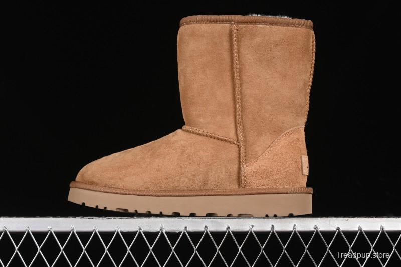 UGG Classic Short II Genuine Shearling Snow Boots with TREADLITE Outsole - 1016223