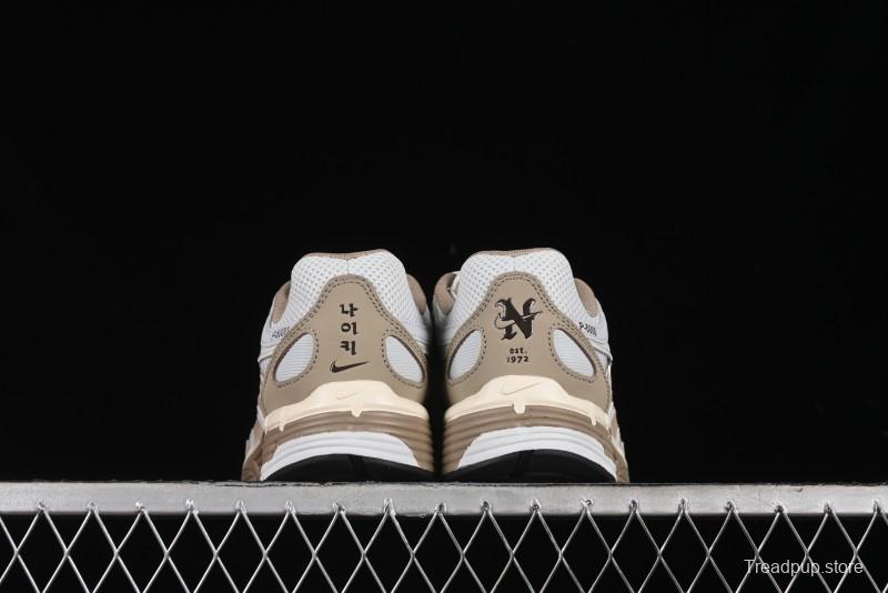 Nike P-6000 Premium Retro Casual Sneakers with Layered Design - FQ8243-025