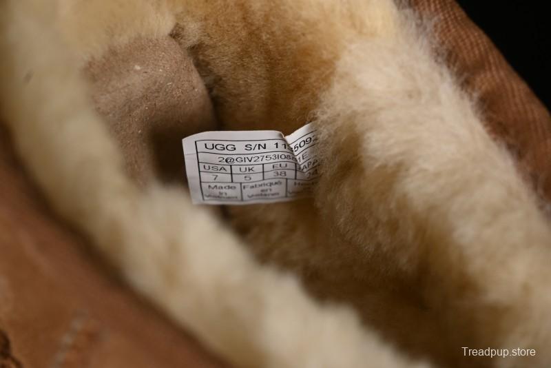 UGG Classic Ultra Mini Platform 3CM Wool Short Boots with TREADLITE Outsole - 1135092