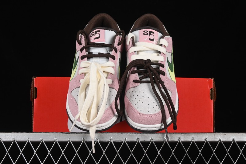 Nike Dunk Low 85 Double Swoosh Series Year of the Snake SB Low-Top Casual Skate Shoes - HV1799-161