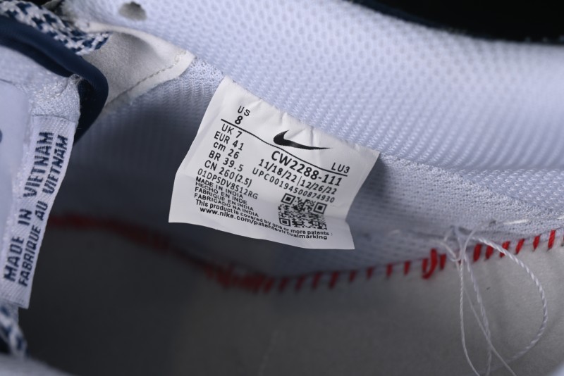 Nike Air Force 1 '07 Low Custom Casual Sneakers - CW2288-111
