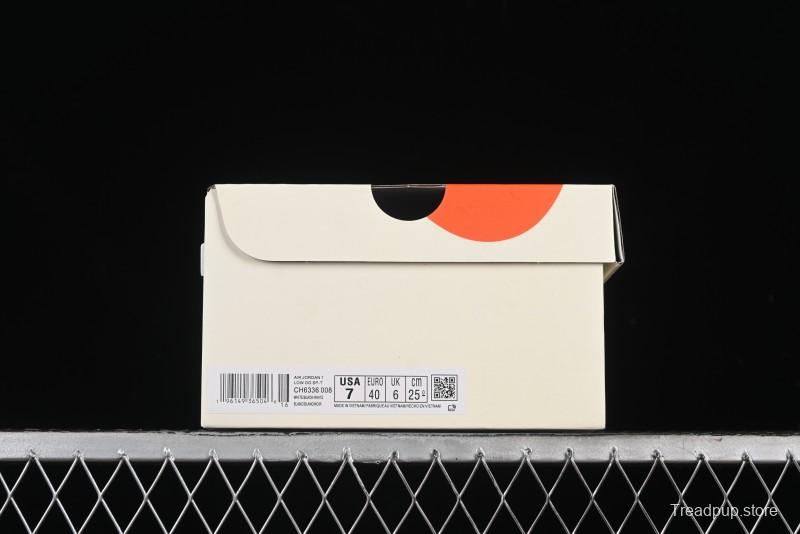 Nike Travis Scott x Fragment Design x Air Jordan 1 Low OG SP AJ1 Bape Collaboration - CH6336-008