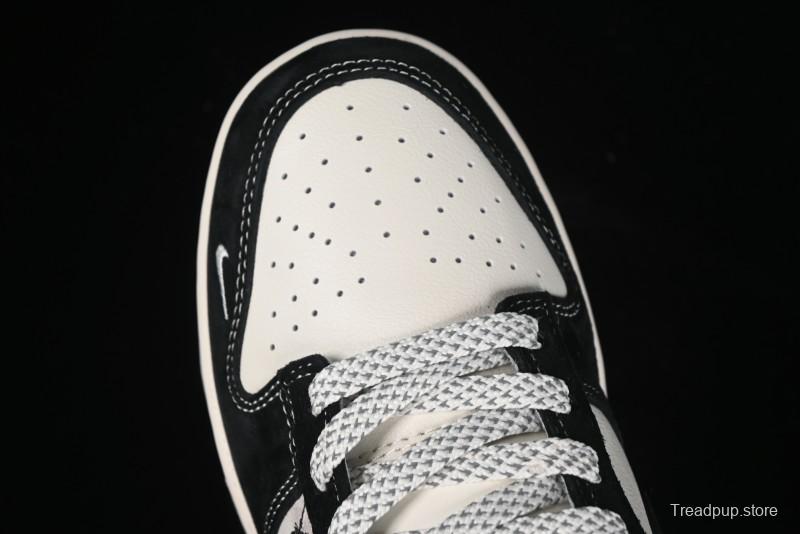 Nike SB Dunk Low Stussy Collaboration - Black Wukong Anniversary High-End Custom Low-Top Casual Sneakers - XX2025-555