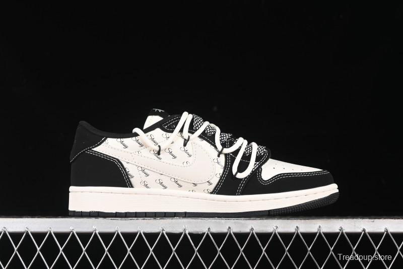 Nike Travis Scott x Fragment Design x Air Jordan 1 Low OG SP AJ1 Sneakers - SJ0086-131