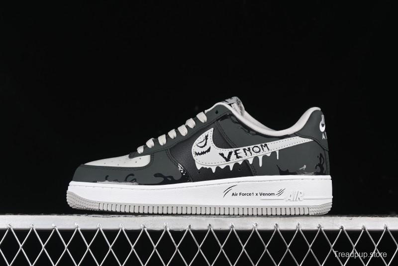 Nike Air Force 1 '07 Low "Venom Ⅱ" Marvel Series Casual Sneakers - CW6718-777