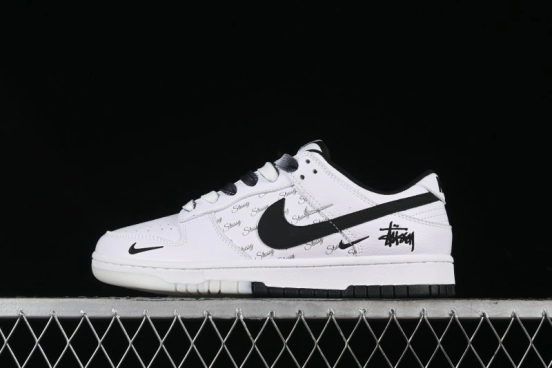 Nike SB Dunk Low Stussy Anniversary Custom Low-Top Casual Skate Shoes - NK3638-045