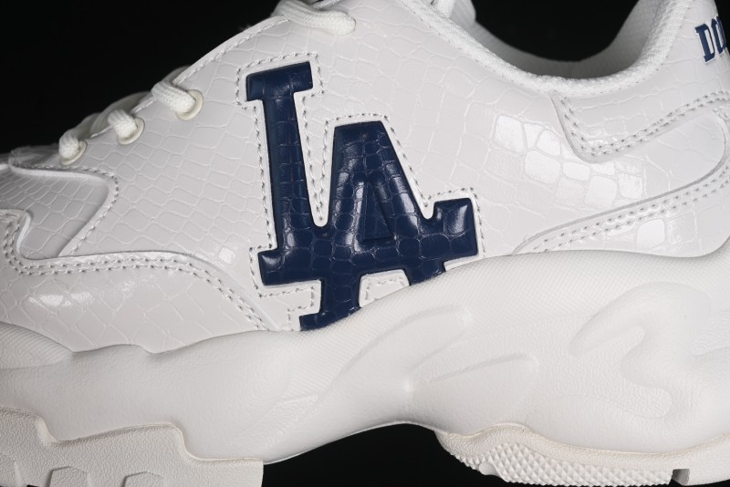 New York Yankees MLB Bigball Chunky Window Croco Thick Sole Casual Running Shoes - 3ASHBLA4N07WHS