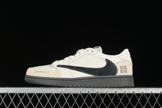 Nike Travis Scott x Fragment Design x Air Jordan 1 Low OG SP AJ1 Low Top Casual Sneakers - CF3688-030