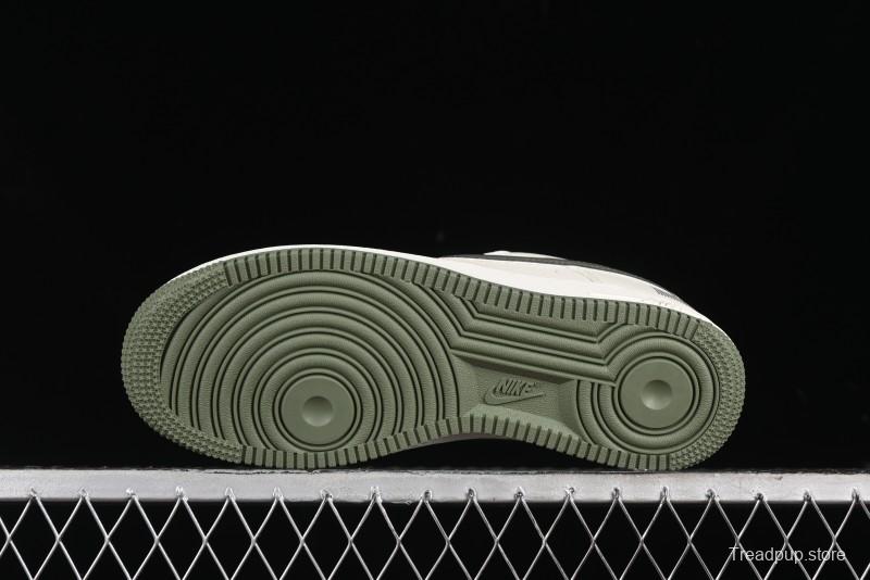 Nike Air Force 1 '07 Low QR Code Military Green Starry Sky Casual Sneakers - CU1836-966
