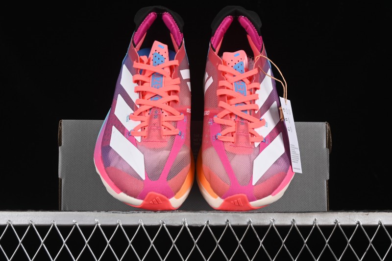 Adidas Adizero Adios Running Shoes with Breathable Low-Top Design - GW7258