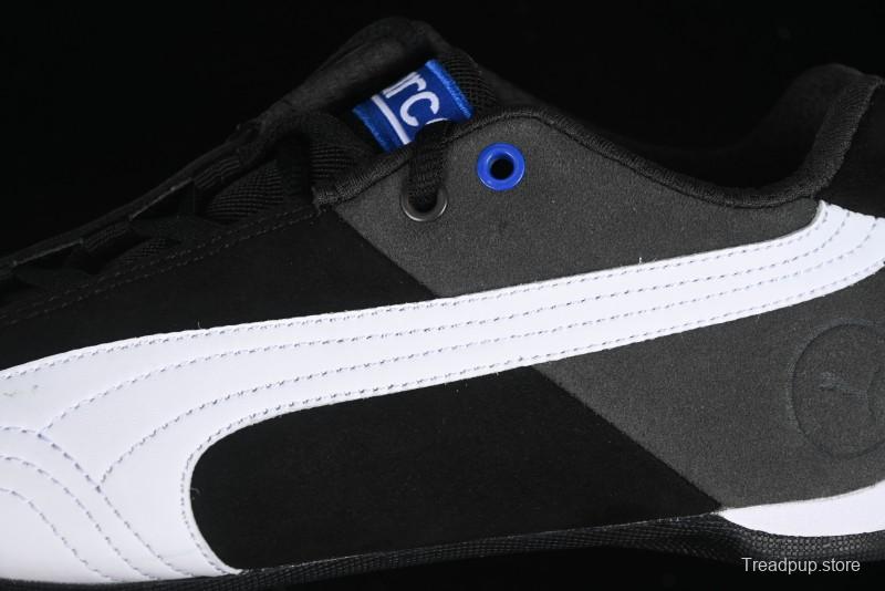 Puma Sparco Future Round Toe Lace-Up Leather Cowhide Fabric Low-Top Lifestyle Casual Shoes - 307936-01