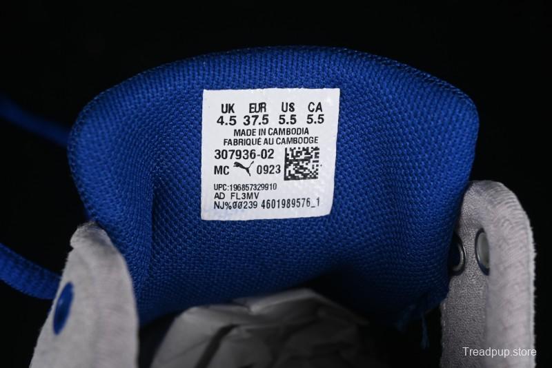 Puma Sparco Future Round Toe Lace-Up Leather Fabric Low-Top Lifestyle Casual Shoes - 307936-02