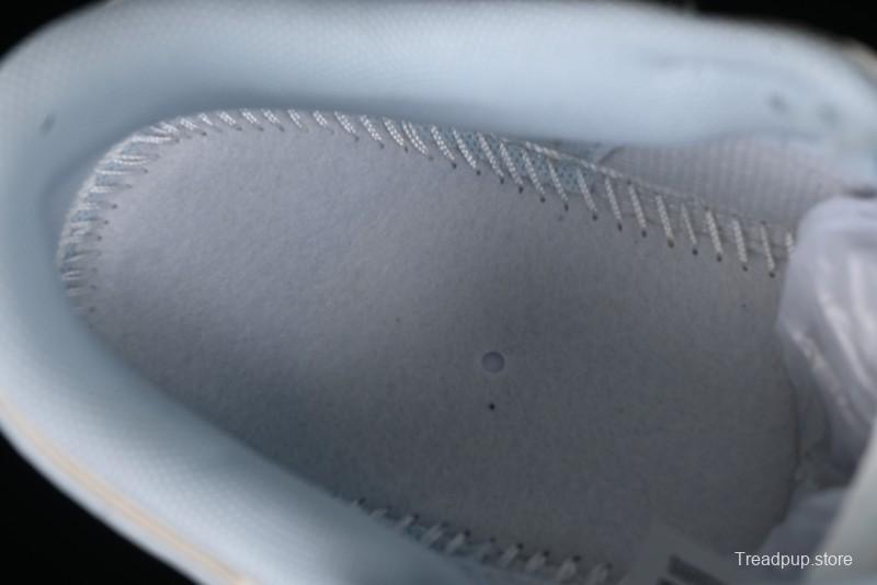 Nike SB Dunk Low Stussy Collaboration - Double Swoosh Ice Blue Anniversary Custom Low-Top Casual Skate Shoes - XX2026-101