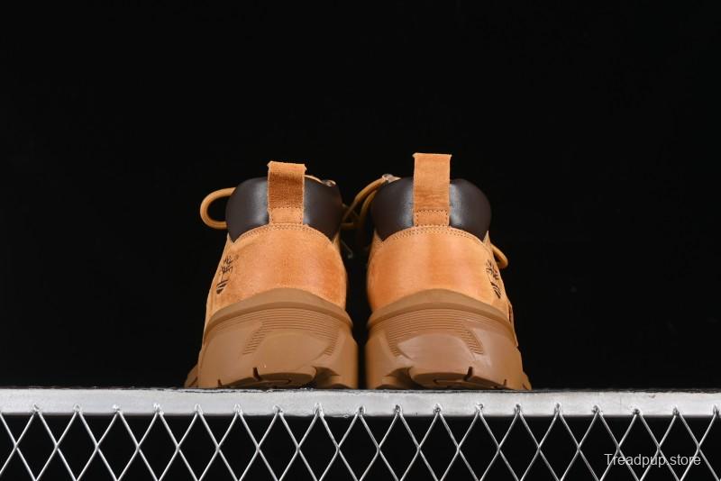 Timberland Outdoor Mid-Top Casual Martin Boots with Premium Italian Suede Leather - TB10059YELLOW