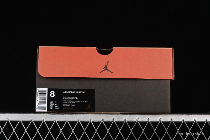 Nike Air Jordan 12 Retro Gym Red Basketball Shoes - 130690-600