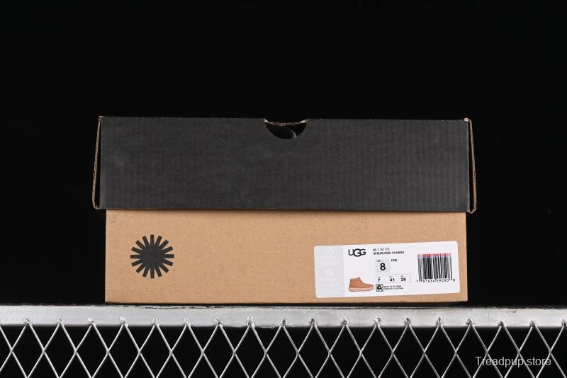 UGG Burleigh Chukka Comfortable Flat Lace-Up Round Toe Fashion Casual Boots - 1151773