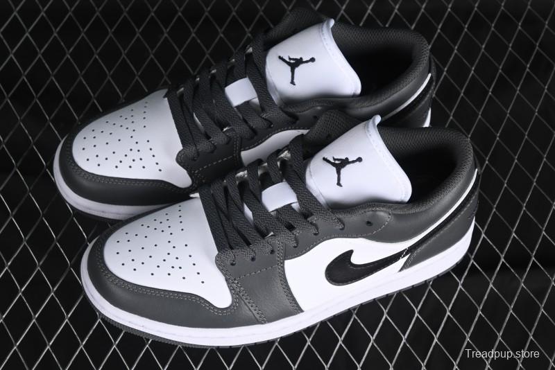 Nike Air Jordan 1 Low Iron Grey Casual Sneakers - 553558-152