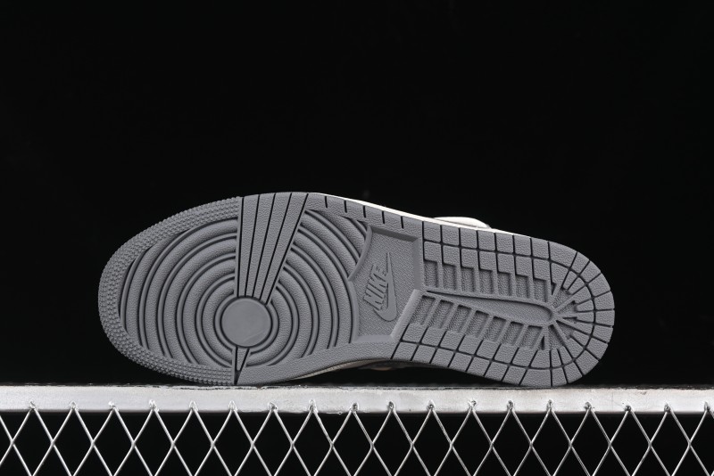 Nike Air Jordan 1 Low Retro Basketball Shoes with Custom Bear Collaboration - SJ9950-018