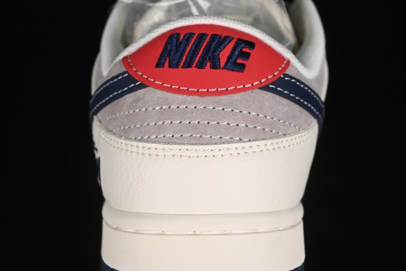 Nike SB Dunk Low Stussy Anniversary High-End Custom Sneakers with Blue Swoosh - SJ1089-003