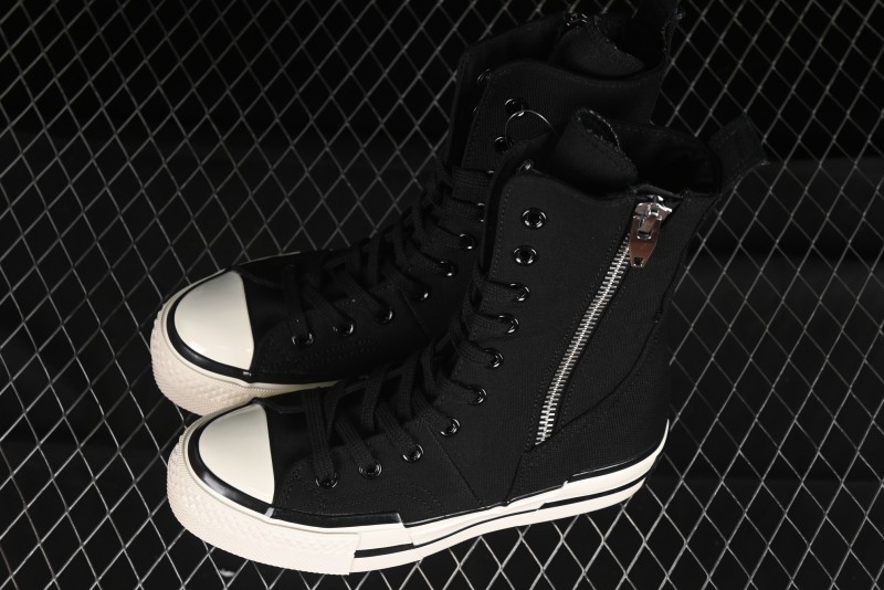 Converse Chuck 70 Plus X-High Deconstructed Platform Sneakers - A10361C
