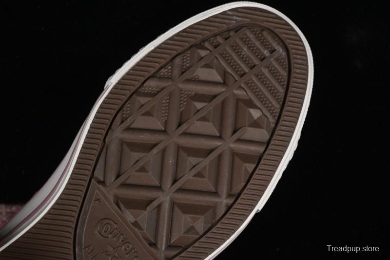 Converse Zoo Happy Pets Series High-Top Casual Sneakers with Plush Lining for Autumn Winter - A12769C