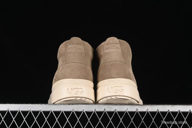 UGG Burleigh Chukka Comfort Flat Lace-Up Round Toe Casual Boots - 1151773