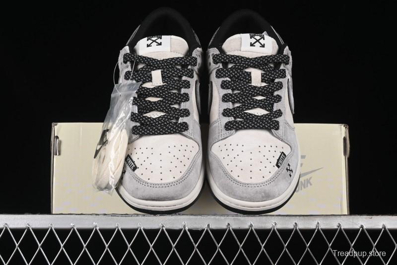 Nike SB Dunk Low OFF-WHITE Collaboration Anniversary Custom Sneakers - DQ1098-521