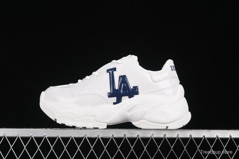 New York Yankees MLB Bigball Chunky Window Croco Thick Sole Casual Running Shoes - 3ASHBLA4N07WHS