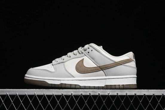 Nike Dunk Low SB Casual Sneakers in Phantom/Khaki - FJ4188-001
