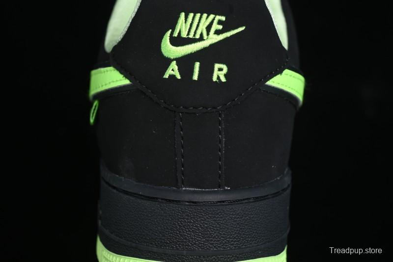 Nike Air Force 1 '07 Low Supreme Collaboration - Night Glow Low-Top Casual Sneakers - DF0188-009