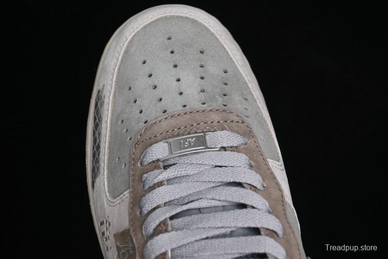 Nike Air Force 1 Low "Green Dragon Crescent Blade" Casual Sneakers - CD1212-555