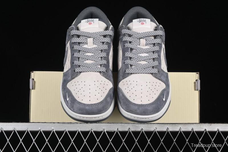 Nike SB Dunk Low Stussy Anniversary Edition Premium Customized Low-Top Casual Sneakers - XX2025-508
