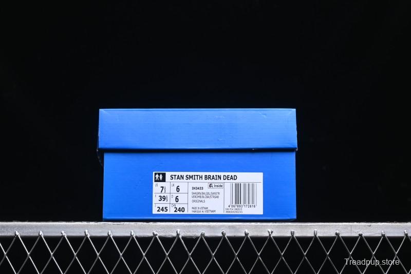 Adidas Brain Dead x Ad Originals Stan Smith Samba Casual Sneakers - IH3433