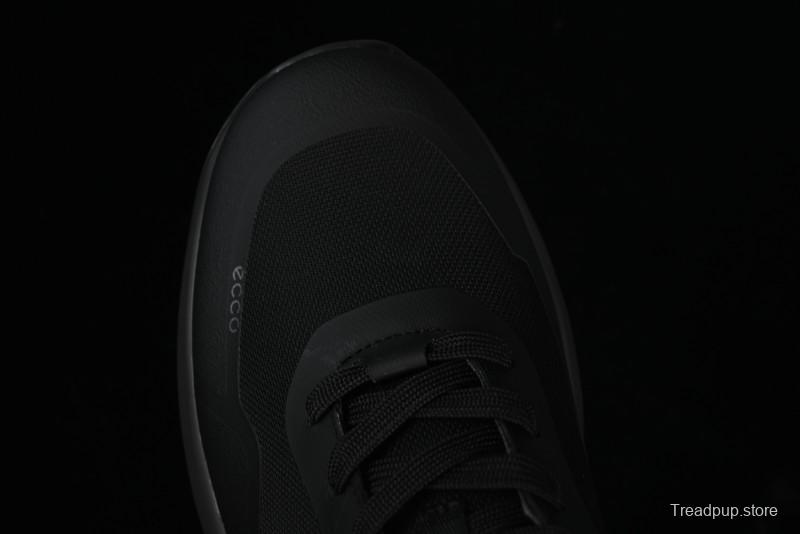 ECCO DRIVE Series Outdoor Waterproof Breathable Slip-Resistant Retro Fashion Patchwork Hiking Shoes - 88259401001