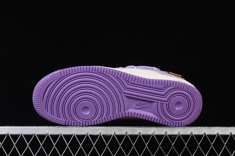 Nike Air Force 1 '07 Low x Gucci Pink Lace-Up Casual Sneakers - BD7700-022