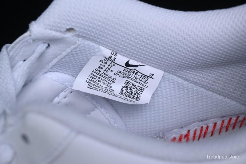 Nike Air Force 1 '07 Low Casual Sneakers with Full-Length Air Cushion - FJ4146-100