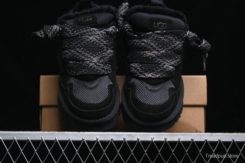 UGG Classic Ultra Mini Mel Dual Color Lace-Up Low-Top Casual Shoes - 1144032