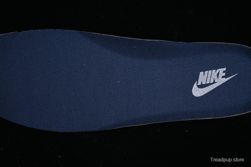 Nike Air Force 1 '07 Low Stussy Collaboration - Grey Blue Suede Low-Top Casual Sneakers - SJ6698-007