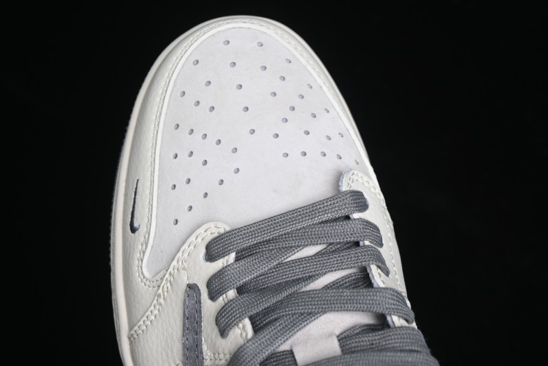 Nike Travis Scott x Fragment Design x Air Jordan 1 Low OG SP AJ1 Retro Sneakers - XZ6868-001