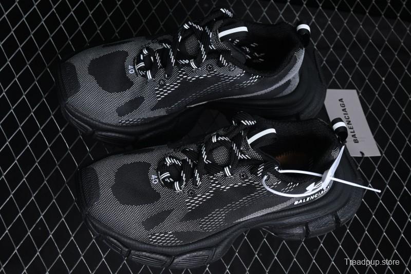 Under Armour x Balenciaga 3XL Sneakers Low-Top Retro Chunky Dad Shoes - W3XUA1090