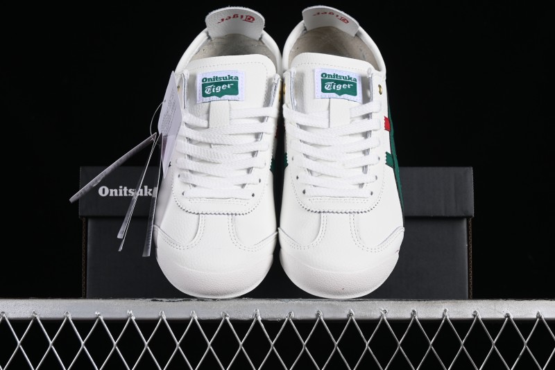 Onitsuka Tiger Mexico 66 Low-Top Leather Sneakers for Casual Running - 1183B511-200