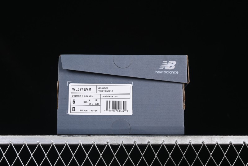 New Balance 574 Series Retro Casual Running Shoes - WL574EVM