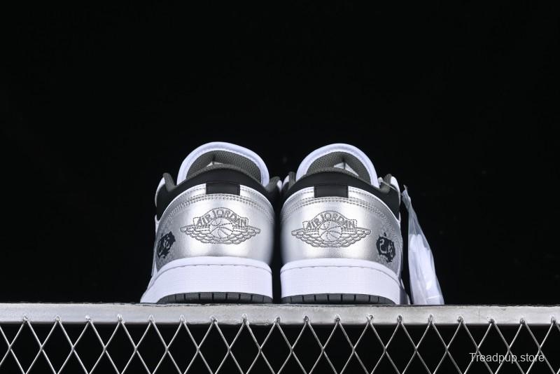 Nike Air Jordan 1 Low AJ1 Snake Year Custom Low-Top Culture Basketball Shoes - 553558-152