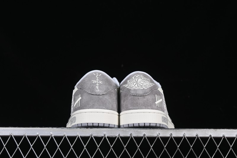 Nike Travis Scott x Fragment Design x Air Jordan 1 Low OG SP AJ1 Retro Casual Sneakers - DM7866-048