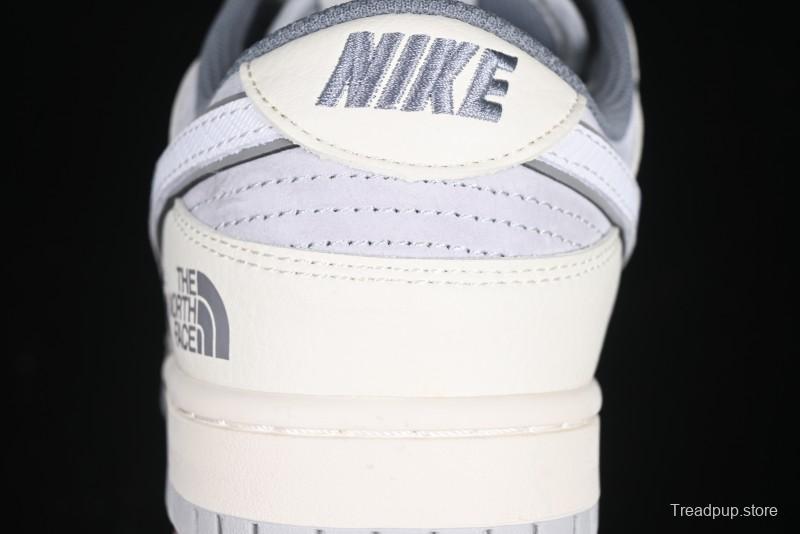 Nike SB Dunk Low The North Face Year of the Snake Light Grey Hook Anniversary Custom Low-Top Casual Skate Shoes - DM6868-007